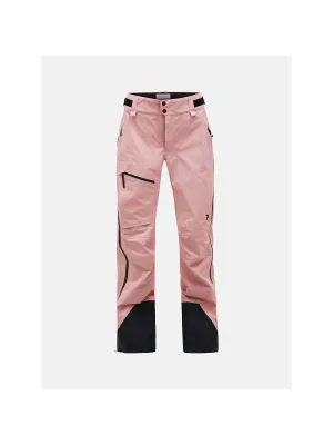 Spodnie narciarska Peak Performance W Alpine Gore-Tex różowy
