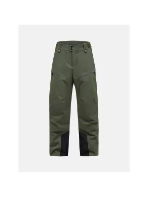 Spodnie narciarskie Peak Performance M Maroon Pants zielony