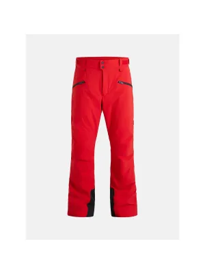 Spodnie narciarskie Peak Performance M Navtech Pants czerwony