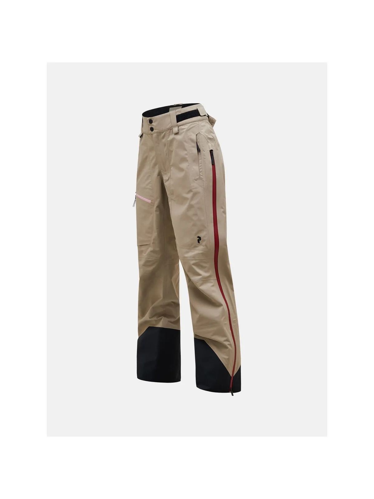 Spodnie narciarskie Peak Performance W Alpine Gore-Tex beżowy