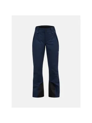 Spodnie narciarskie Peak Performance W Anima Pants granatowy