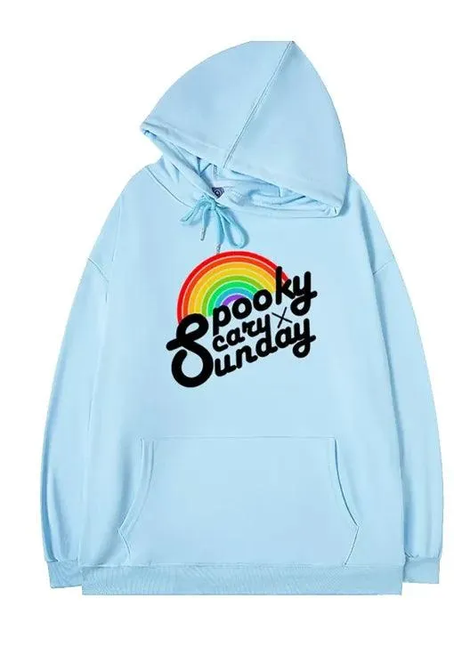 Spooky Scary Sunday pullover Hoodie