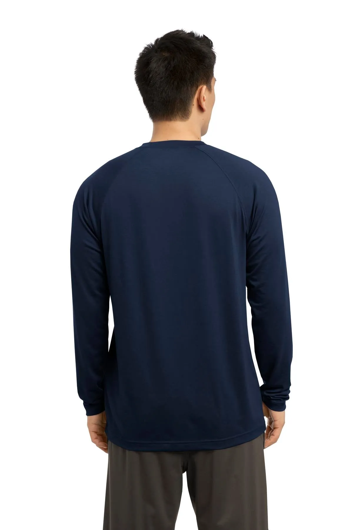 Sport-Tek  Long Sleeve Ultimate Performance Crew. ST700LS True Navy