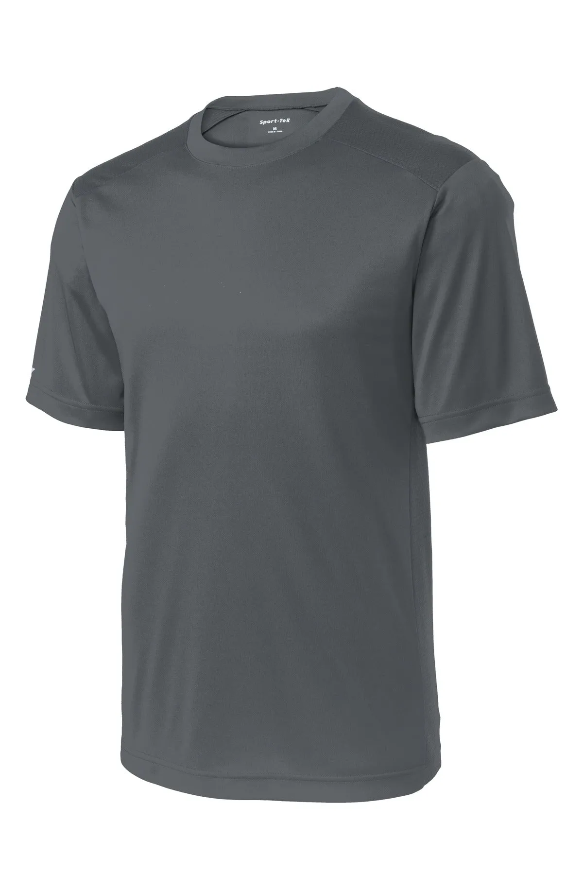 Sport-Tek PosiCharge Elevate Tee. ST380 Iron Grey