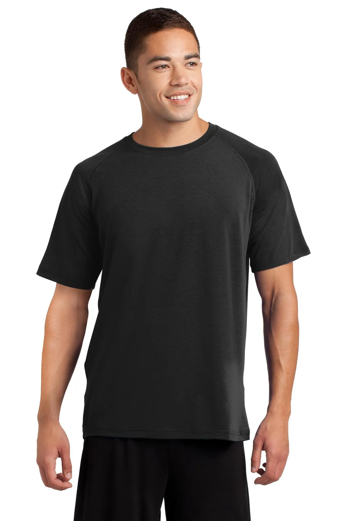 Sport-Tek Ultimate Performance Crew. ST700 Black
