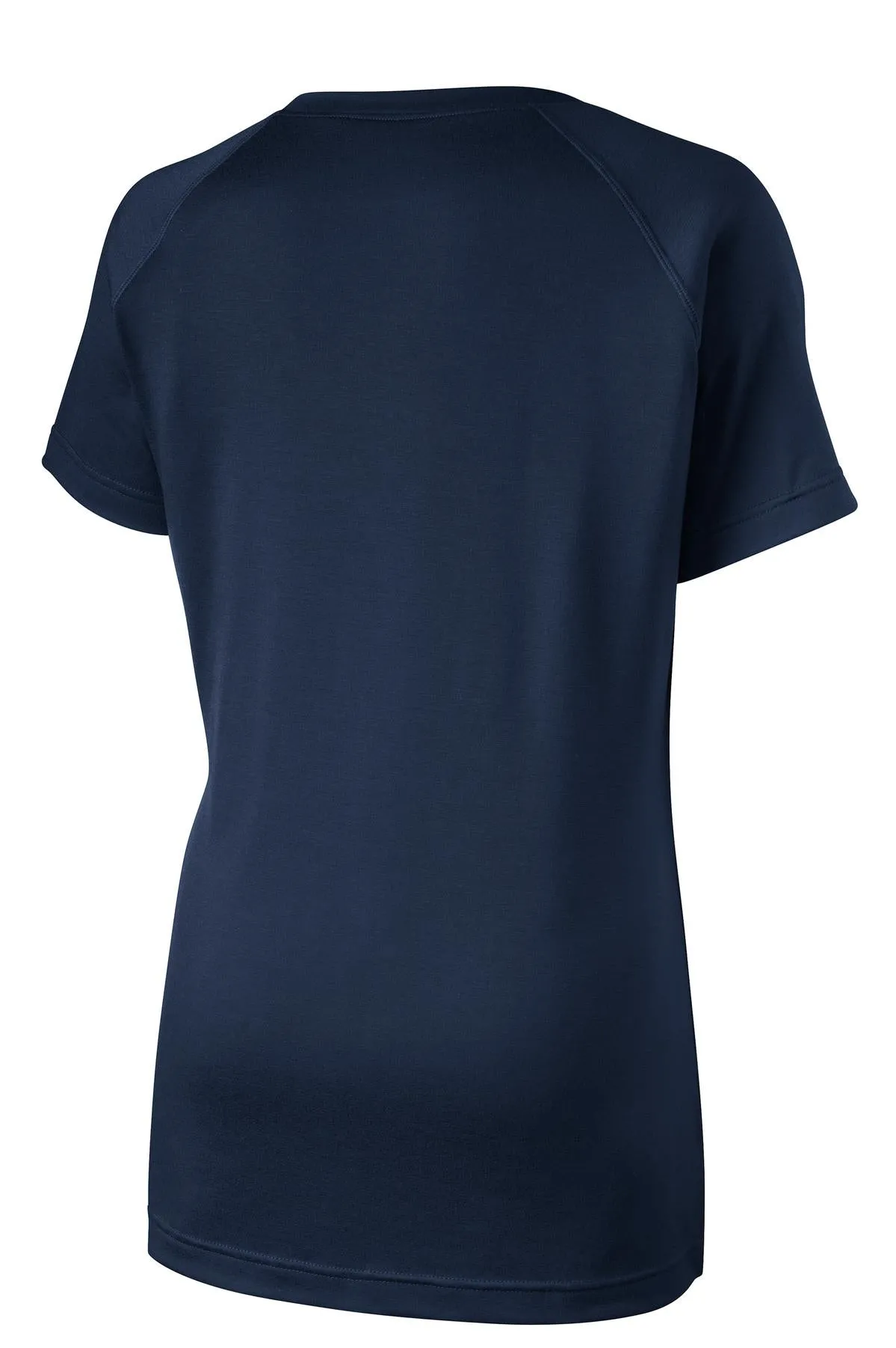 Sport-Tek Women's Ultimate Performance V-Neck. LST700 True Navy