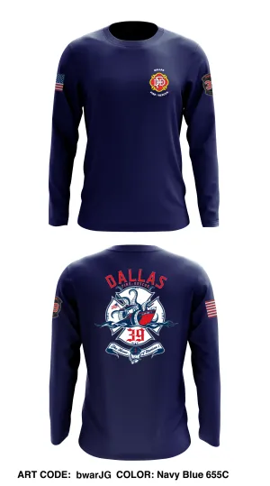Station 39 Store 1 Core Men's LS Performance Tee - bwarJG