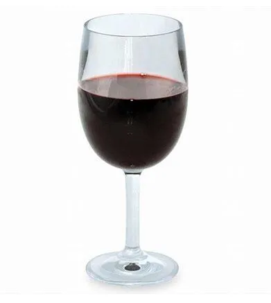 Strahl Engraved Acrylic Wine Glasses- Set of 4