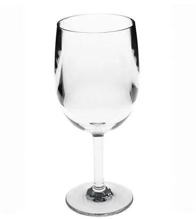 Strahl Engraved Acrylic Wine Glasses- Set of 4