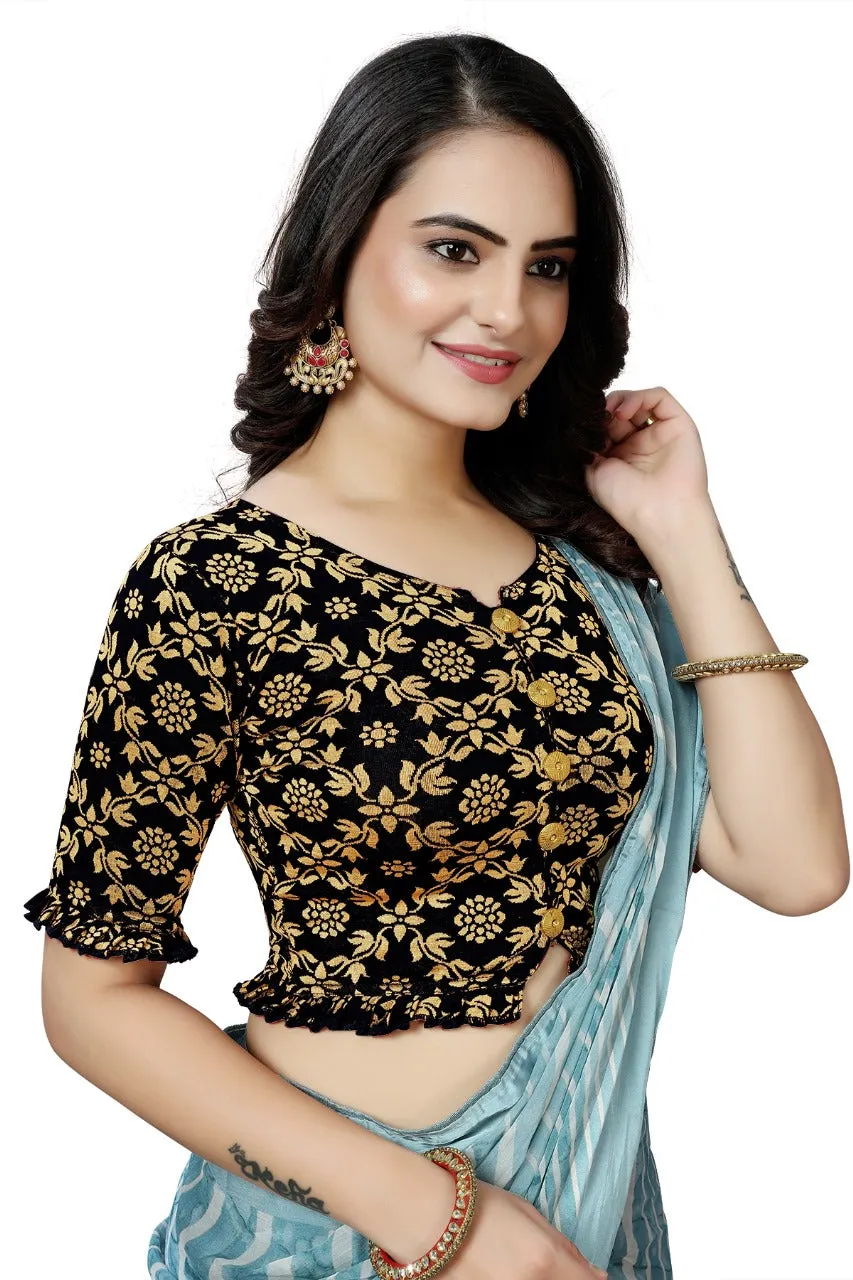StylesIndia Women's Cotton Lycra Stretchable Designer Tank Tops – Trendy & Ethnic DN-Sanika Mogra