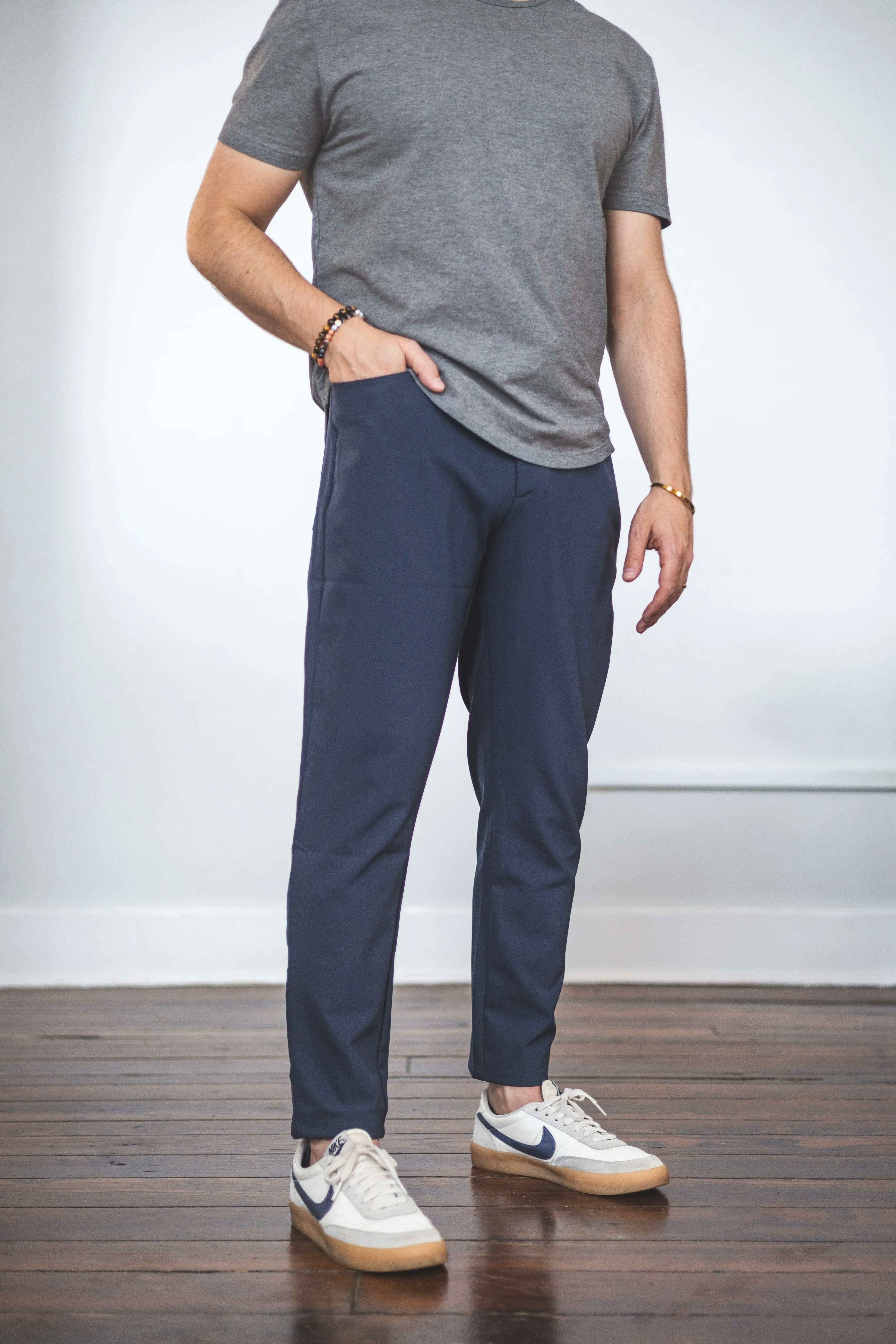 Super Stretch Performance Pants 5 Pocket Navy