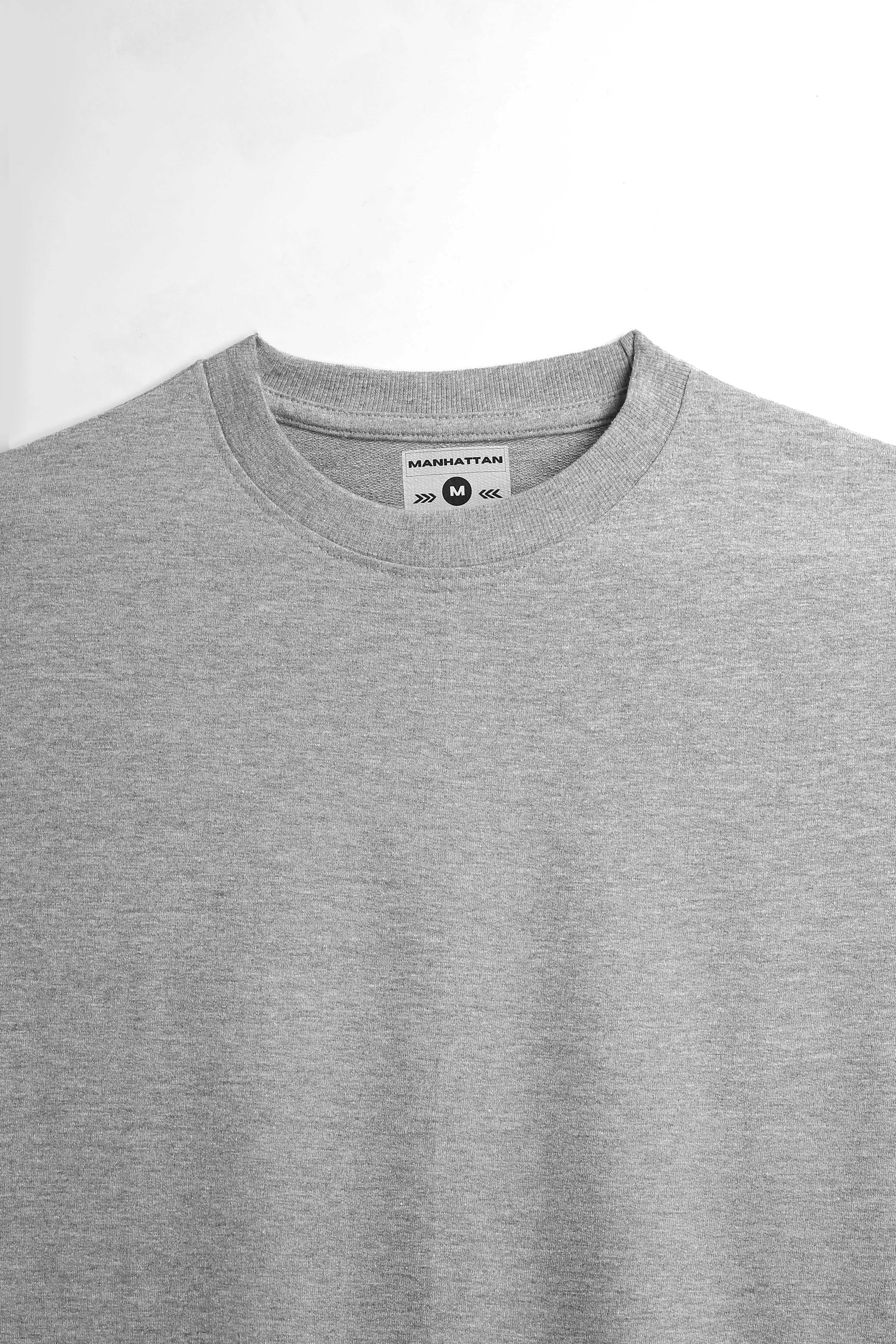 Sweatshirts Full Sleeve Unisex Grey Melange