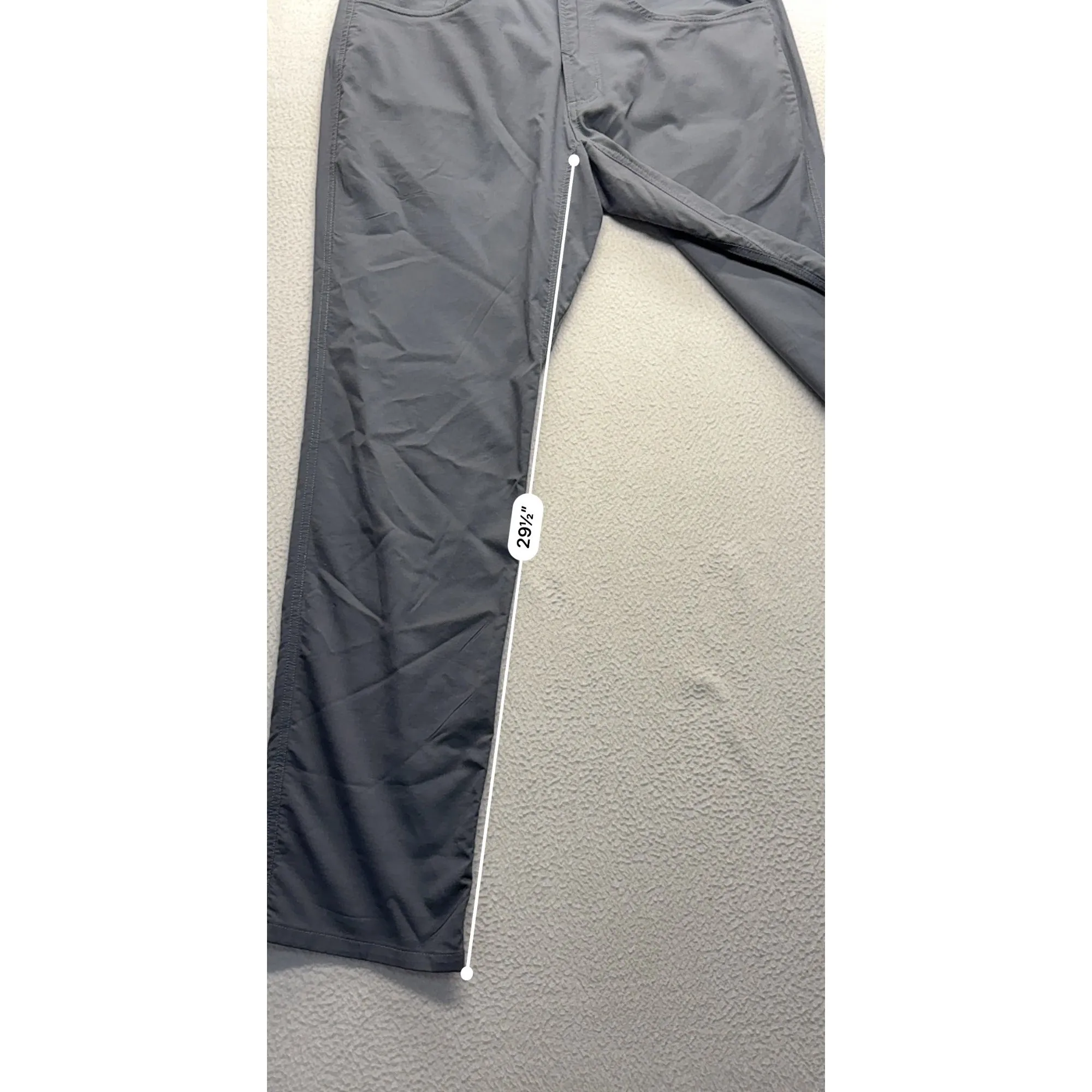 Tasc Performance Grey Mens Pants 30" Waist #7628