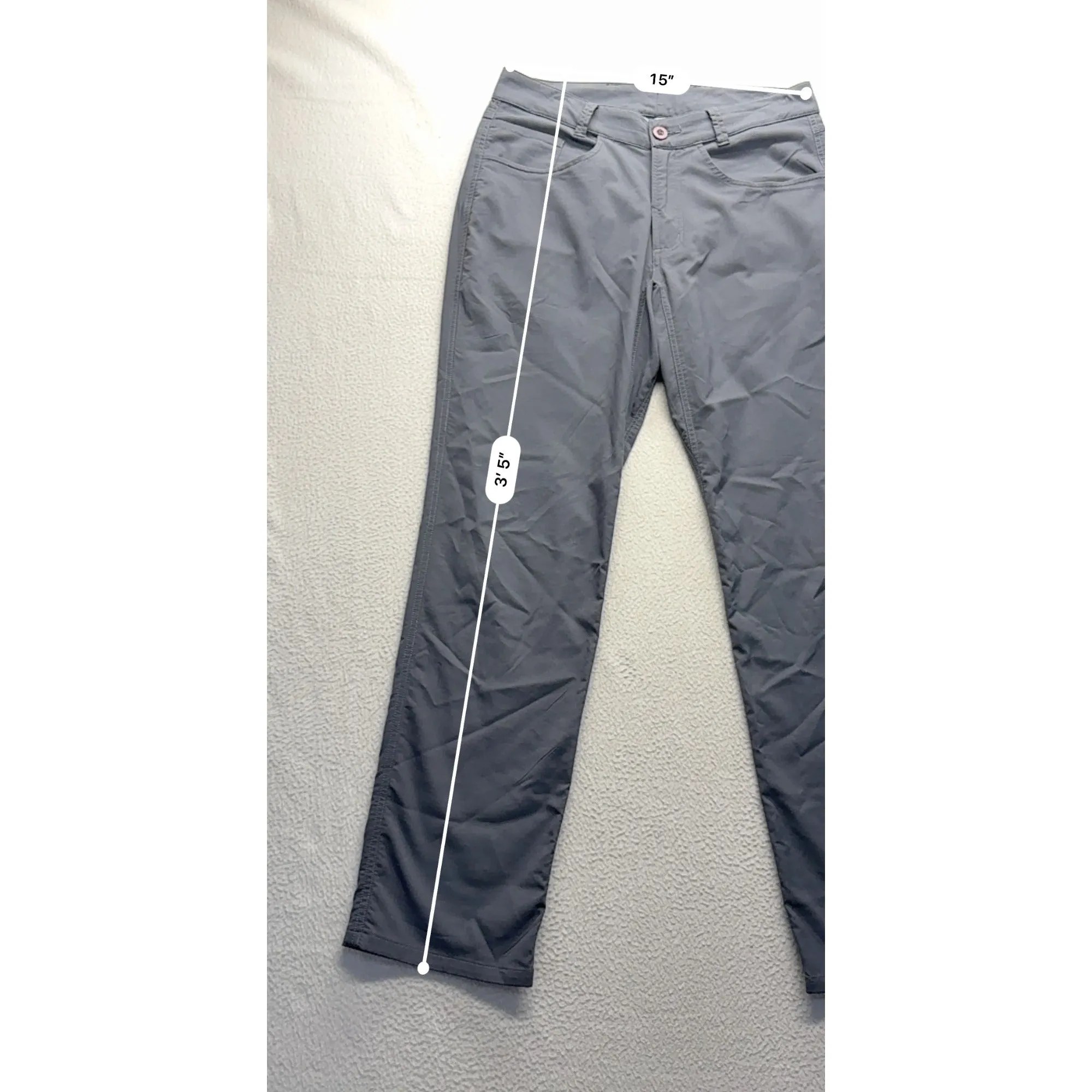 Tasc Performance Grey Mens Pants 30" Waist #7628