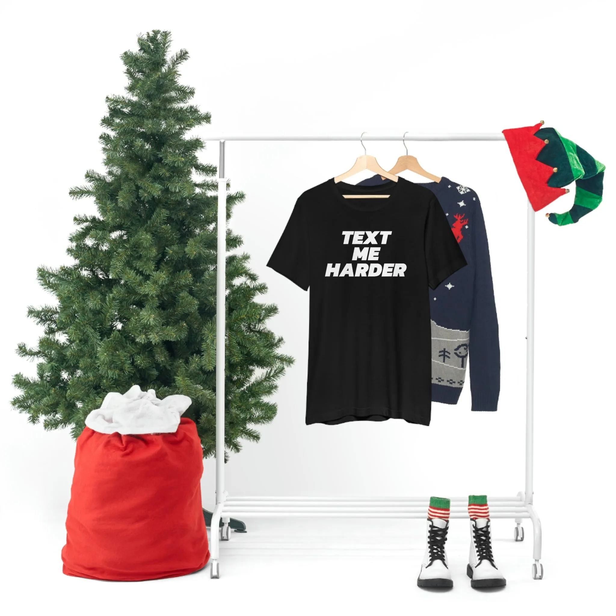 Text Me Harder Short Sleeve Tee