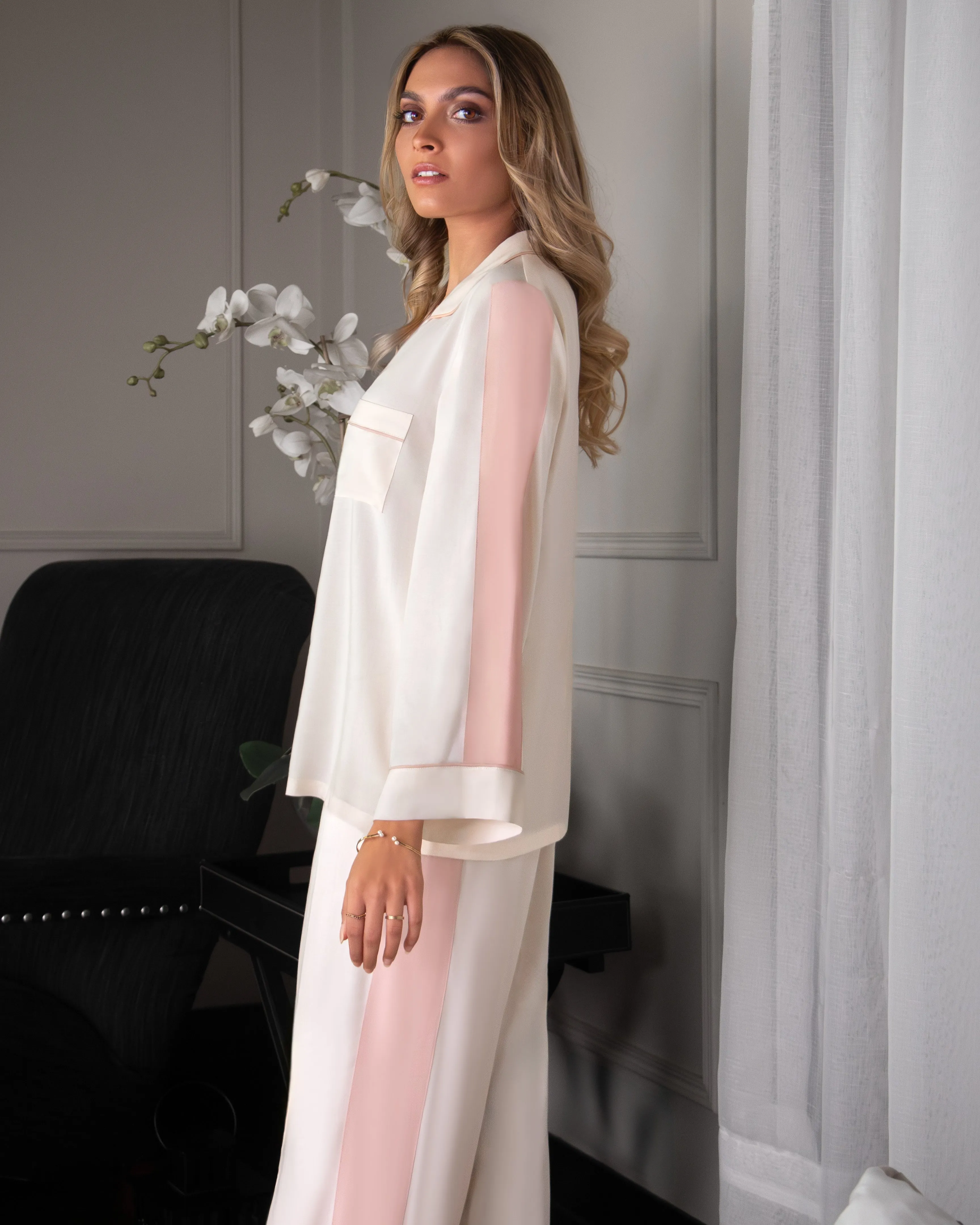 The Dolce Set - Cream & Pink