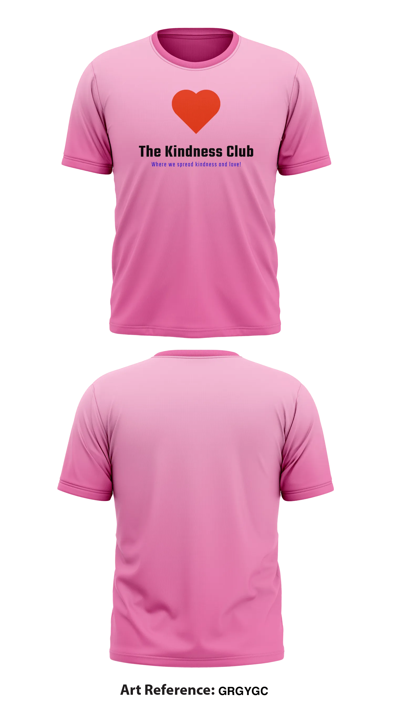 The Kindness Club Core Men's SS Performance Tee - GRgYgc
