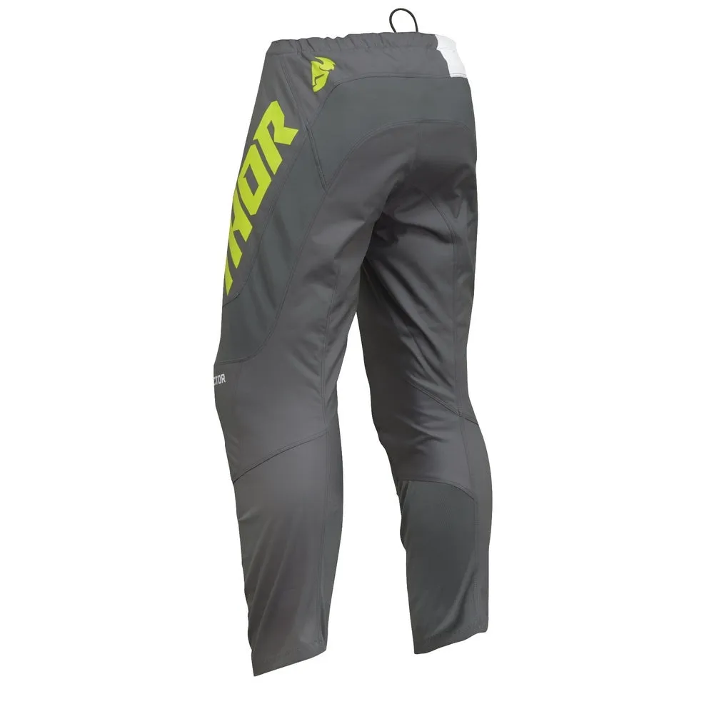 Thor Sector Checker Pants Youth Gray/Ac
