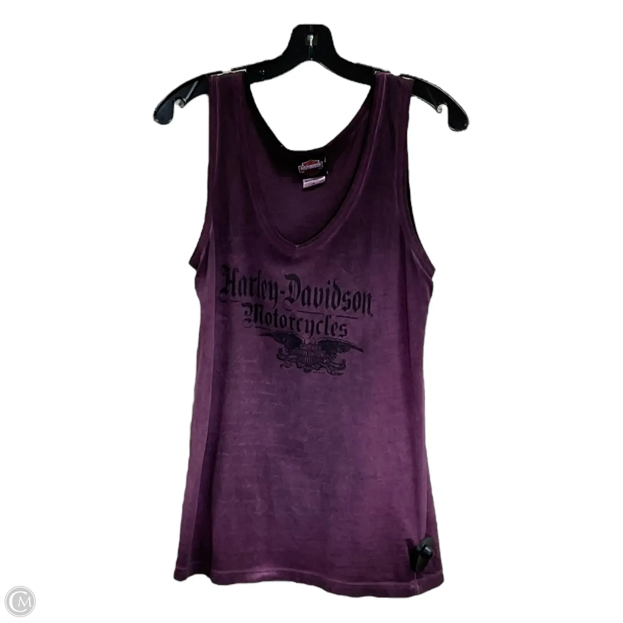 Top Sleeveless By Harley Davidson In Purple, Size: M
