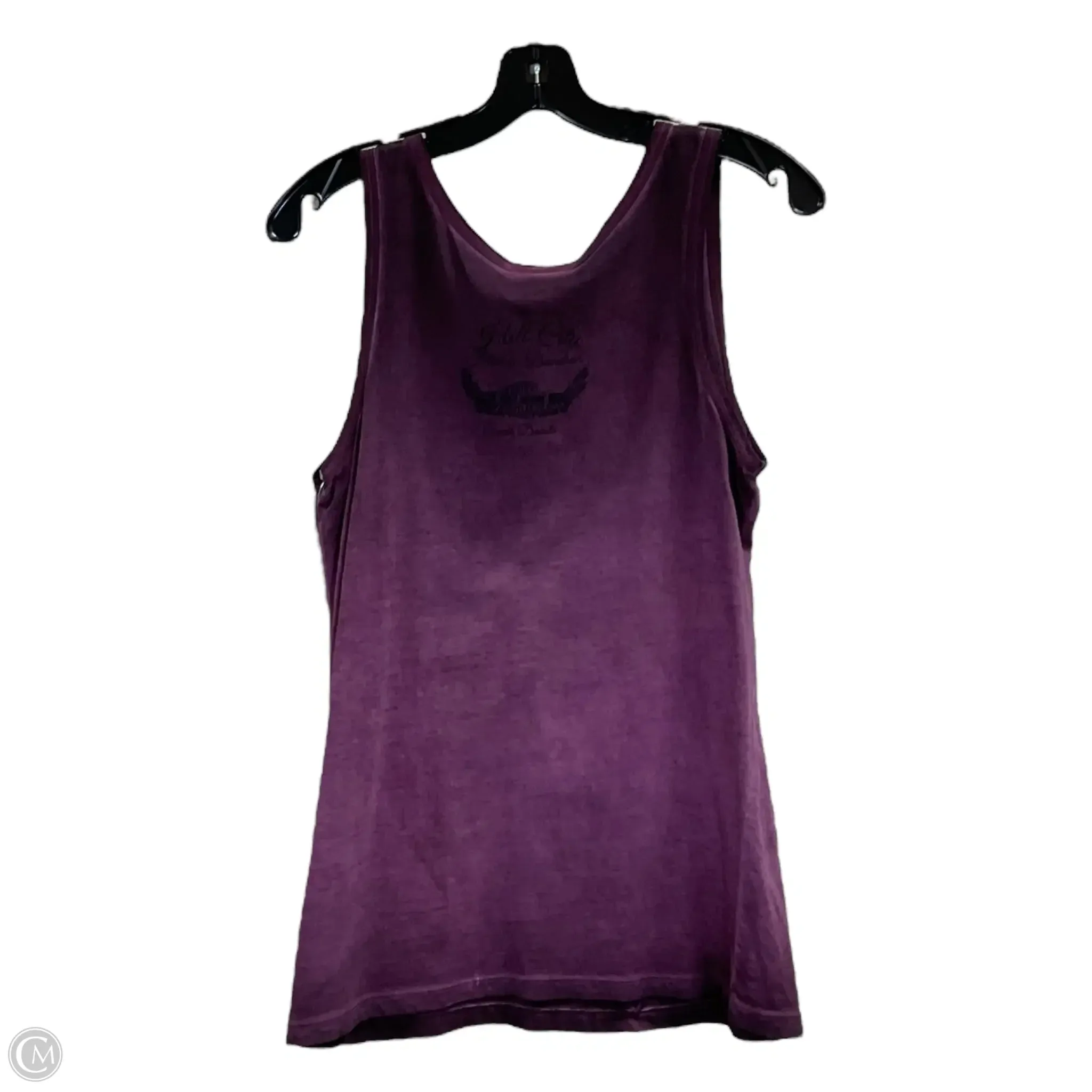 Top Sleeveless By Harley Davidson In Purple, Size: M