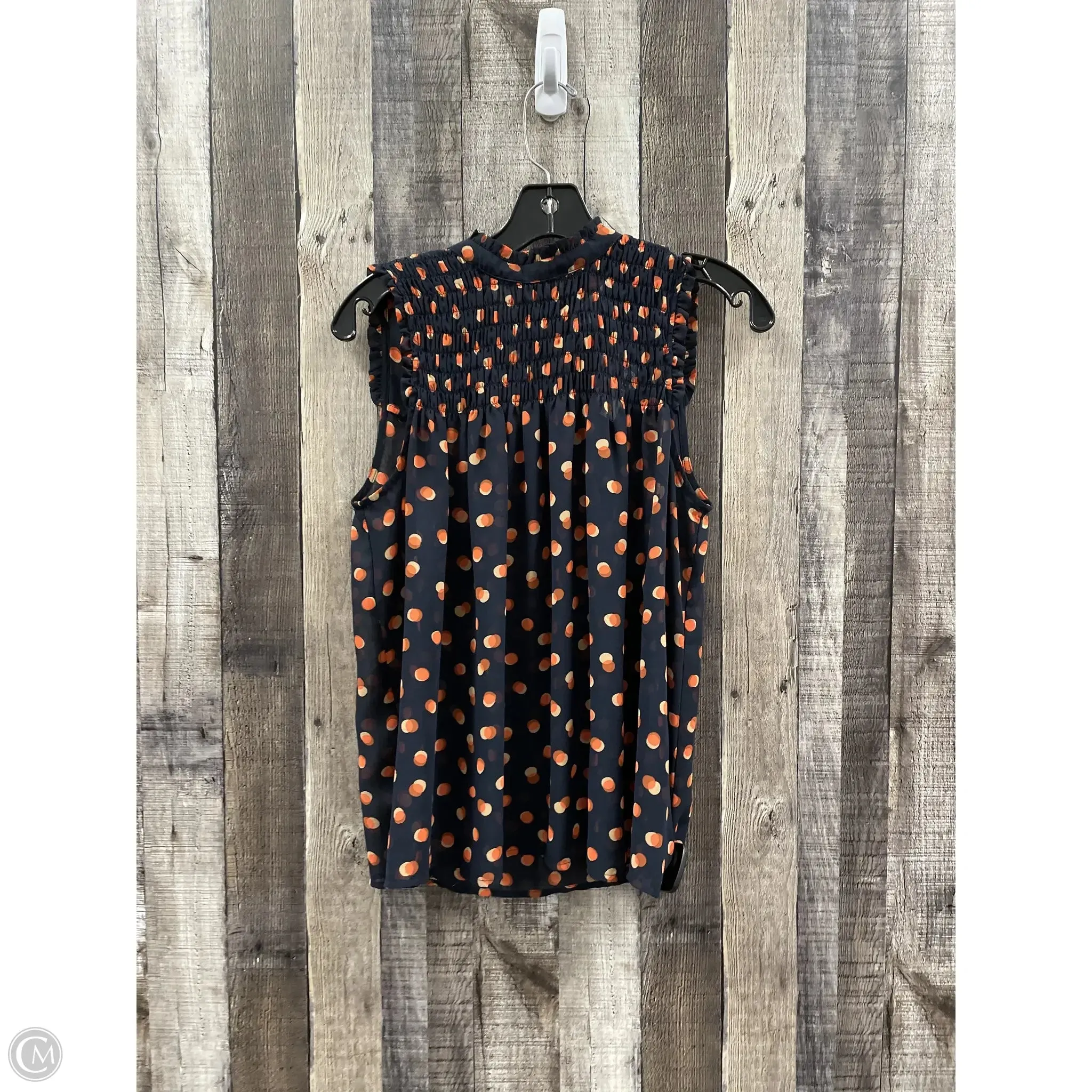Top Sleeveless By Maeve In Multi-colored, Size: S