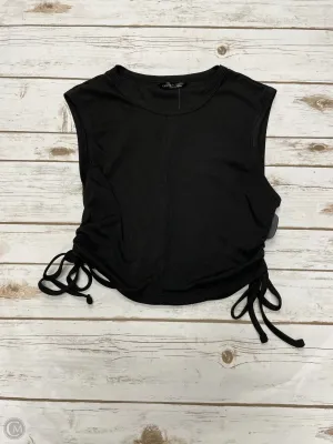 Top Sleeveless By Shein In Black, Size: L