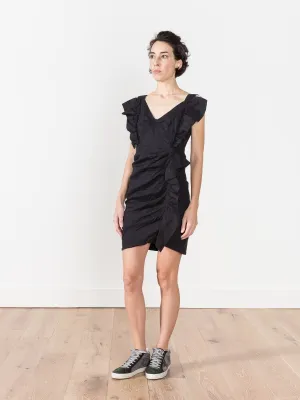 topaz dress - black