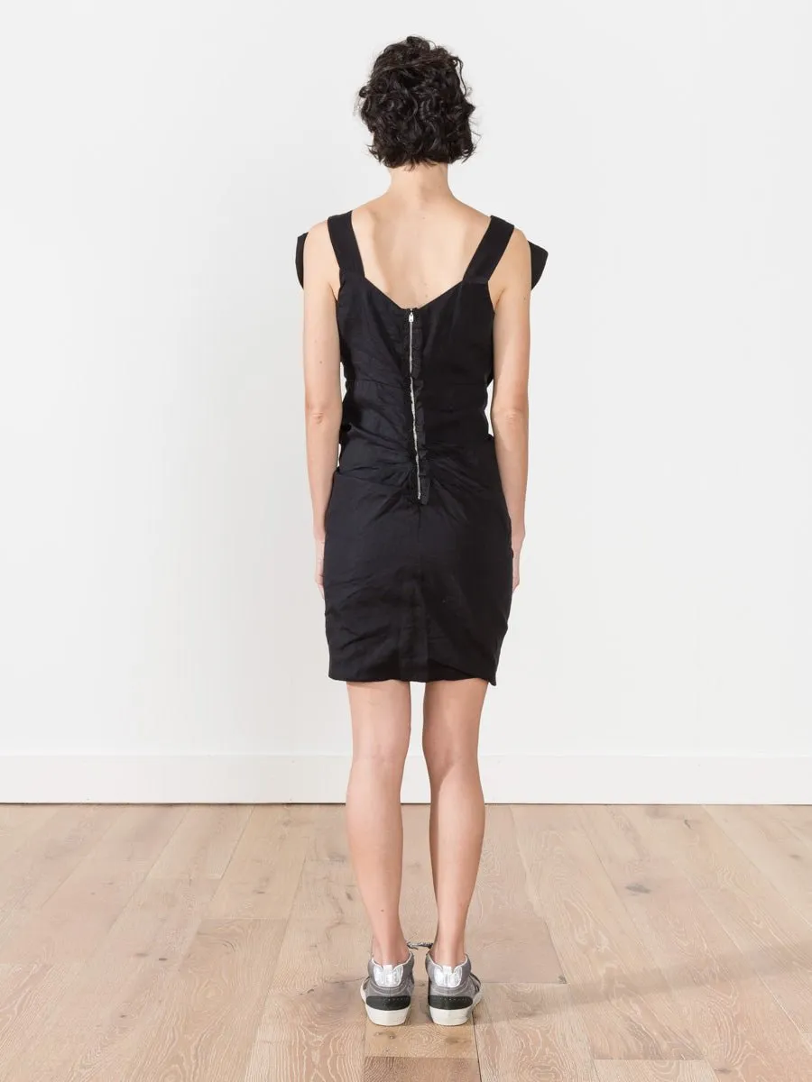 topaz dress - black