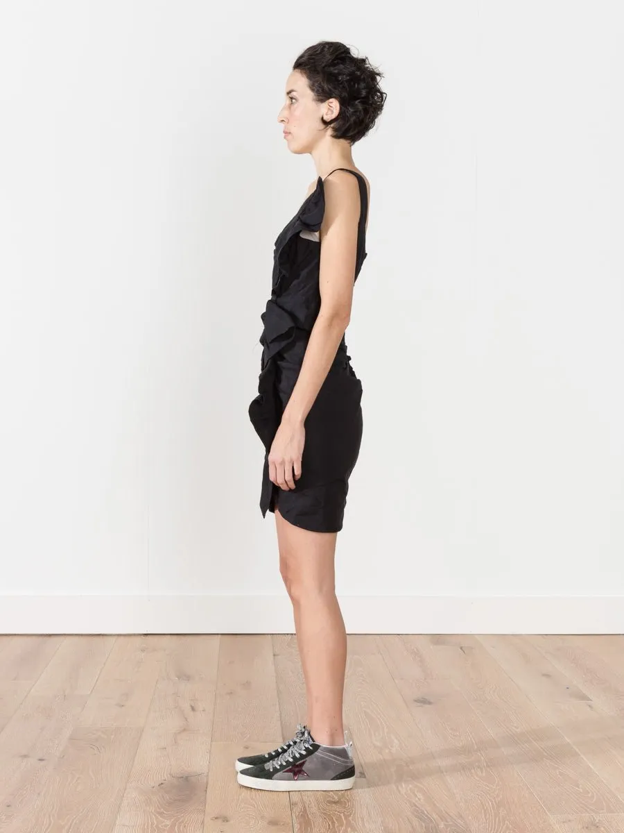 topaz dress - black