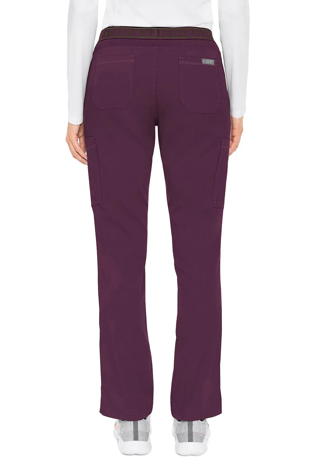 Touch MC7739 Yoga 2 Cargo Pocket Pants Wine