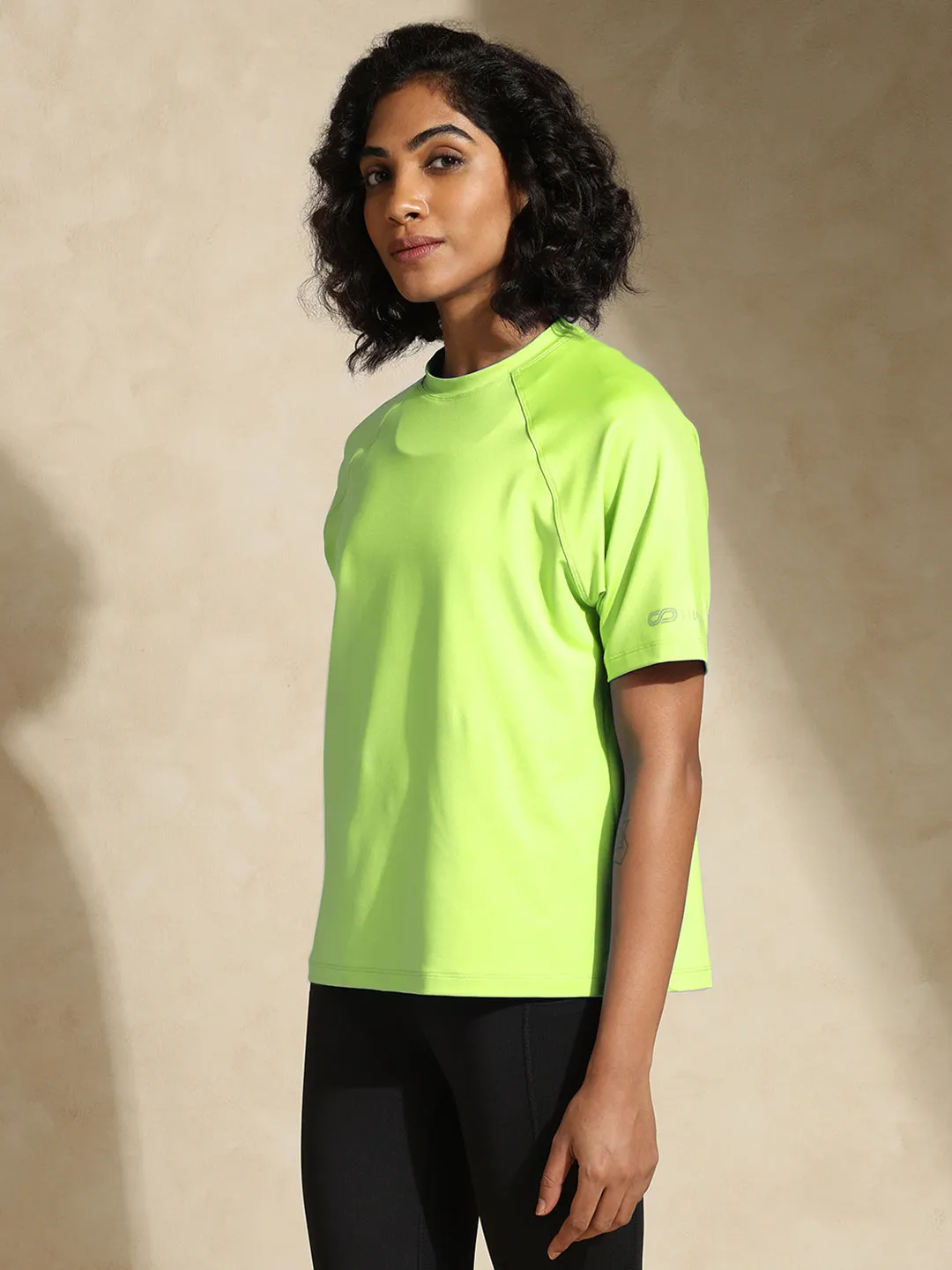 Traqfit Raglan Tee Lime