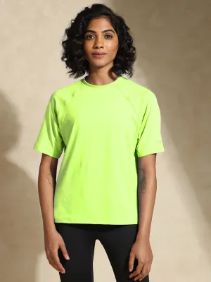 Traqfit Raglan Tee Lime