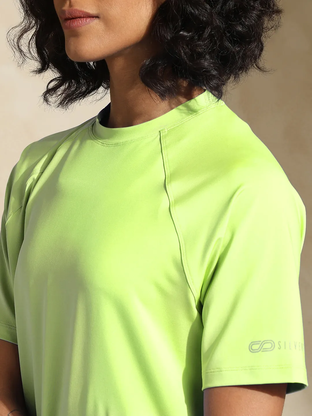 Traqfit Raglan Tee Lime