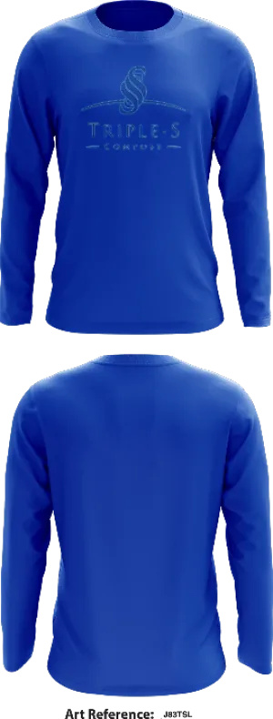 Triple-S Compost -J83tsL Core Men's LS Performance Tee - 0