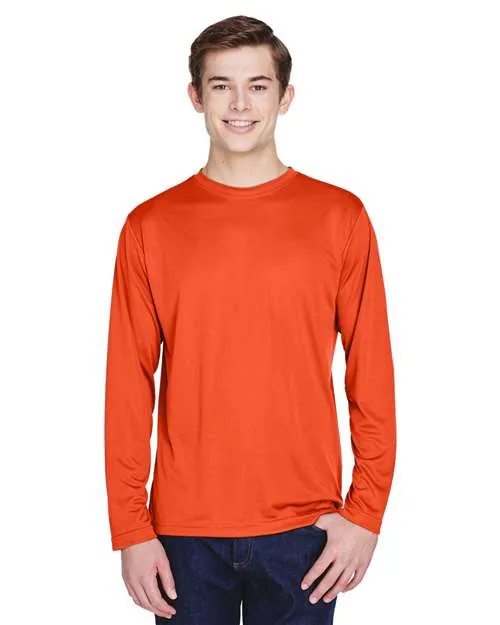 TT11L Men's Zone Performance Long Sleeve T-Shirt - Sport Orange