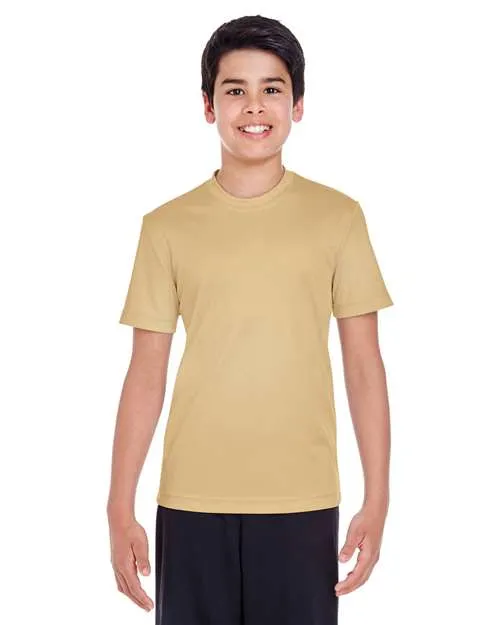 TT11Y Youth Zone Performance T-Shirt - Sport Vegas Gold