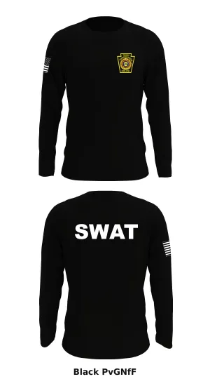 TTPD SWAT Store 1 Core Men's LS Performance Tee - PvGNfF
