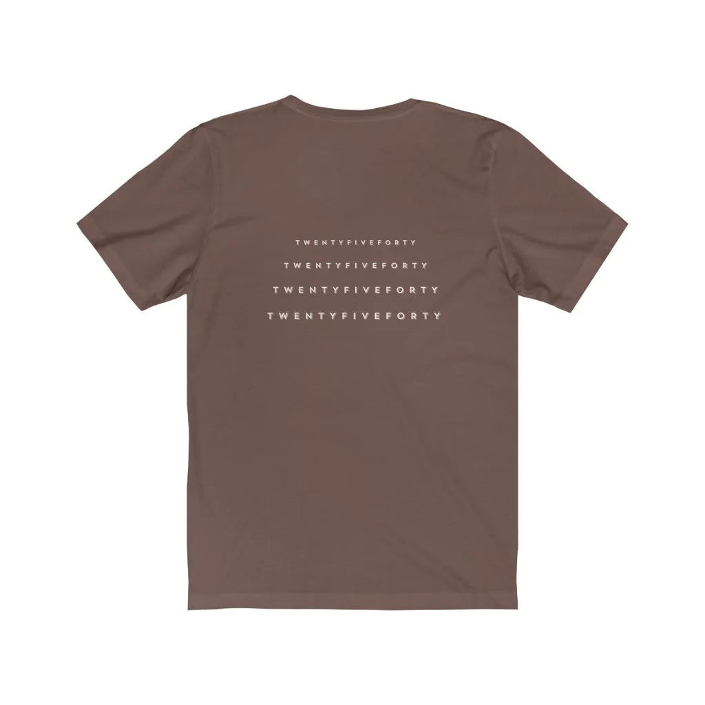 TwentyFiveForty Logo Tee - Unisex Jersey Short Sleeve