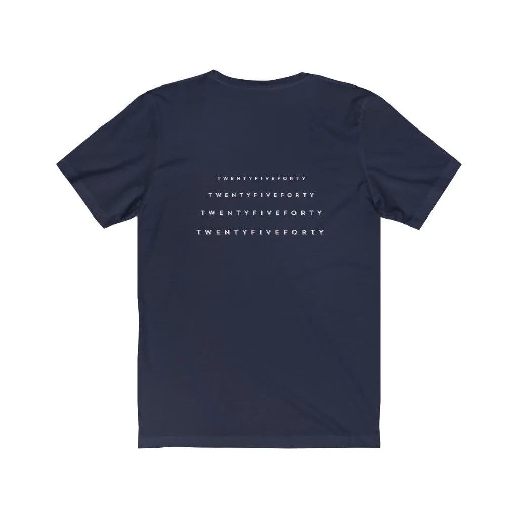TwentyFiveForty Logo Tee - Unisex Jersey Short Sleeve