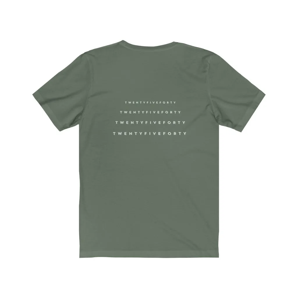 TwentyFiveForty Logo Tee - Unisex Jersey Short Sleeve