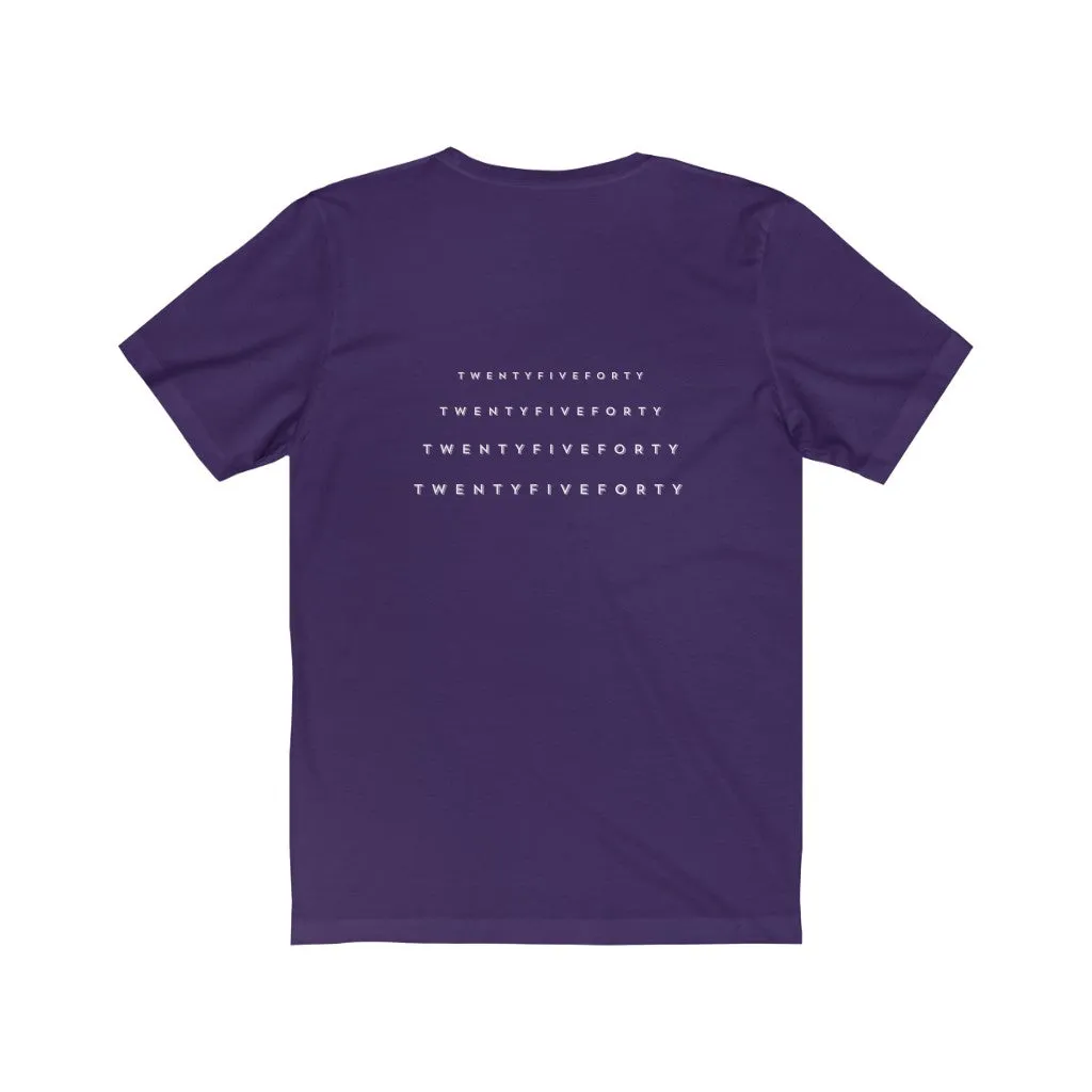 TwentyFiveForty Logo Tee - Unisex Jersey Short Sleeve