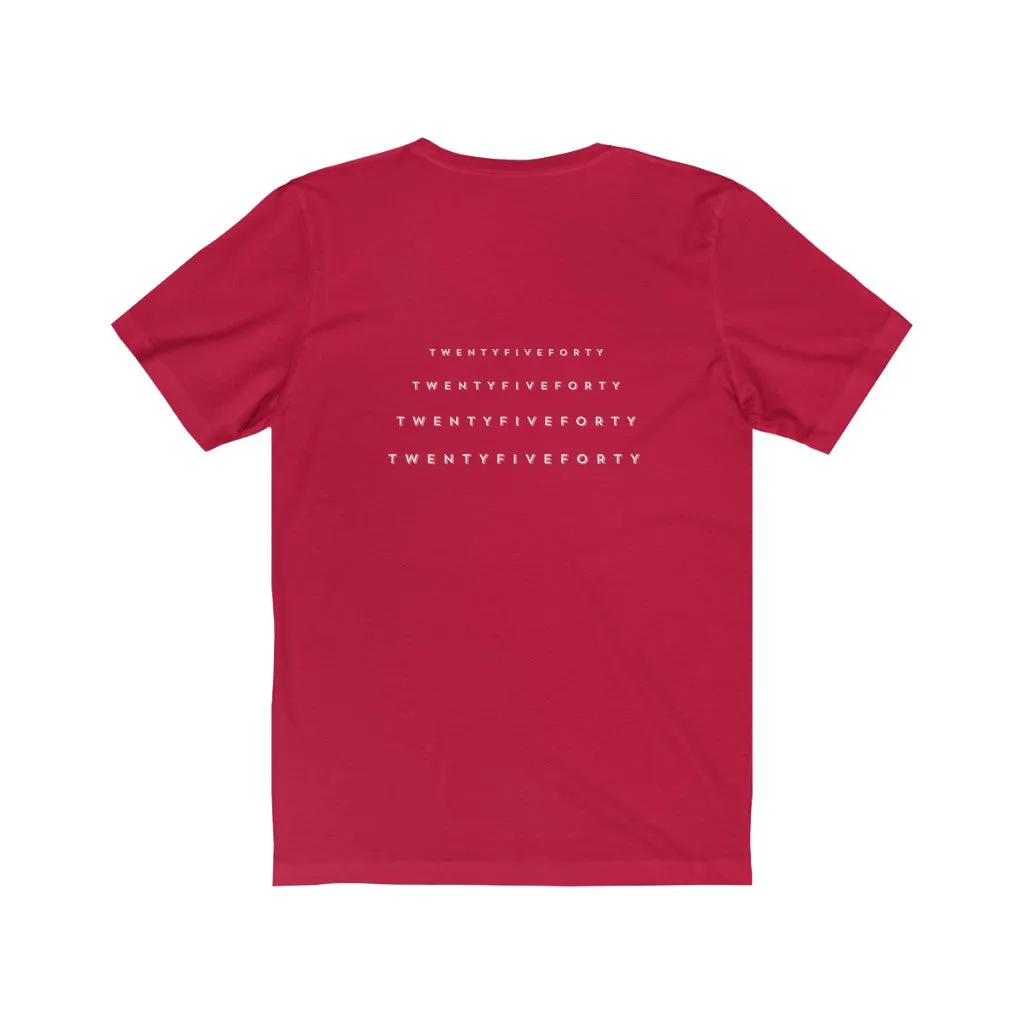 TwentyFiveForty Logo Tee - Unisex Jersey Short Sleeve