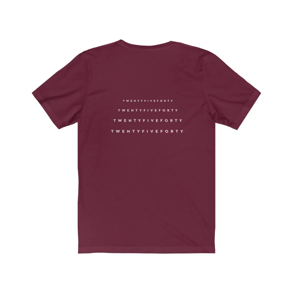 TwentyFiveForty Logo Tee - Unisex Jersey Short Sleeve