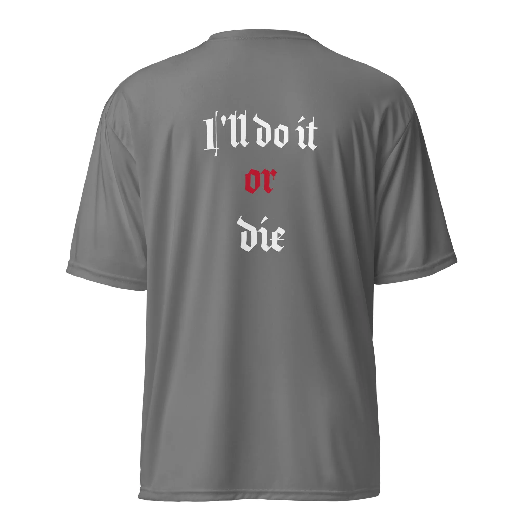 Unisex performance crew neck t-shirt
