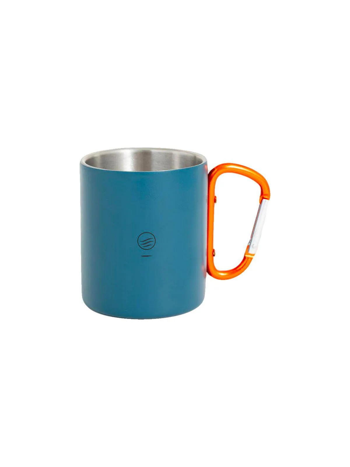 United by Blue 10oz Stainless Steel Carabiner Cup Passing Through