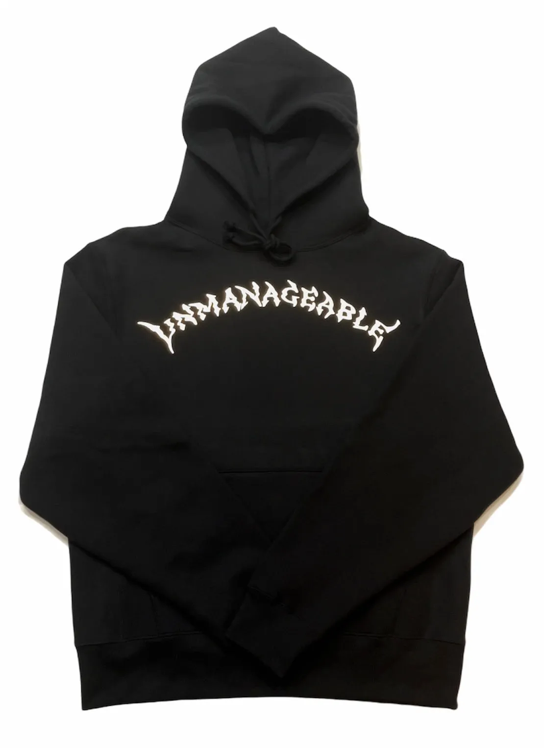 UNMANAGEABLE REFLECTIVE HOODIE
