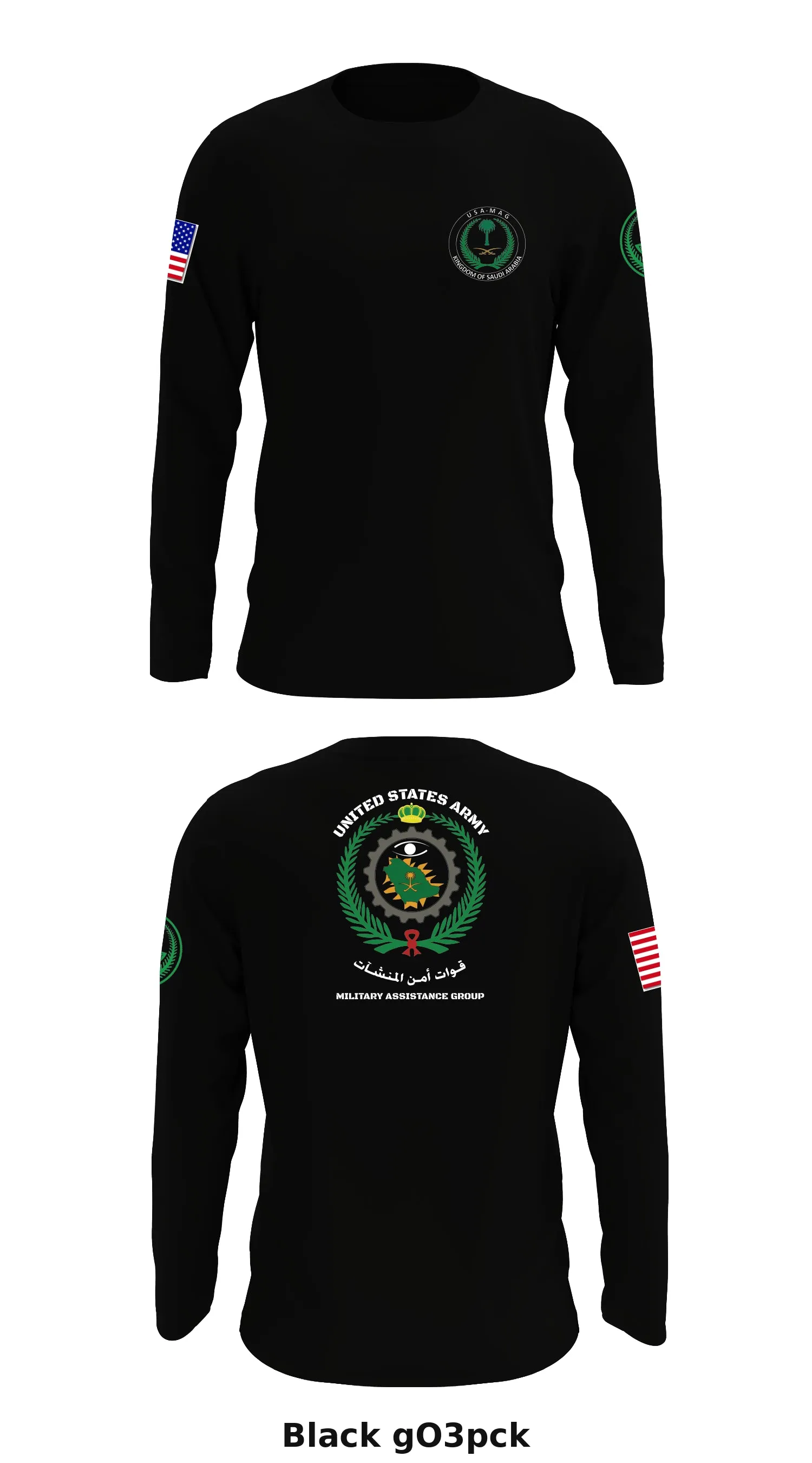 USA-MAG Store 1 Core Men's LS Performance Tee - gO3pck