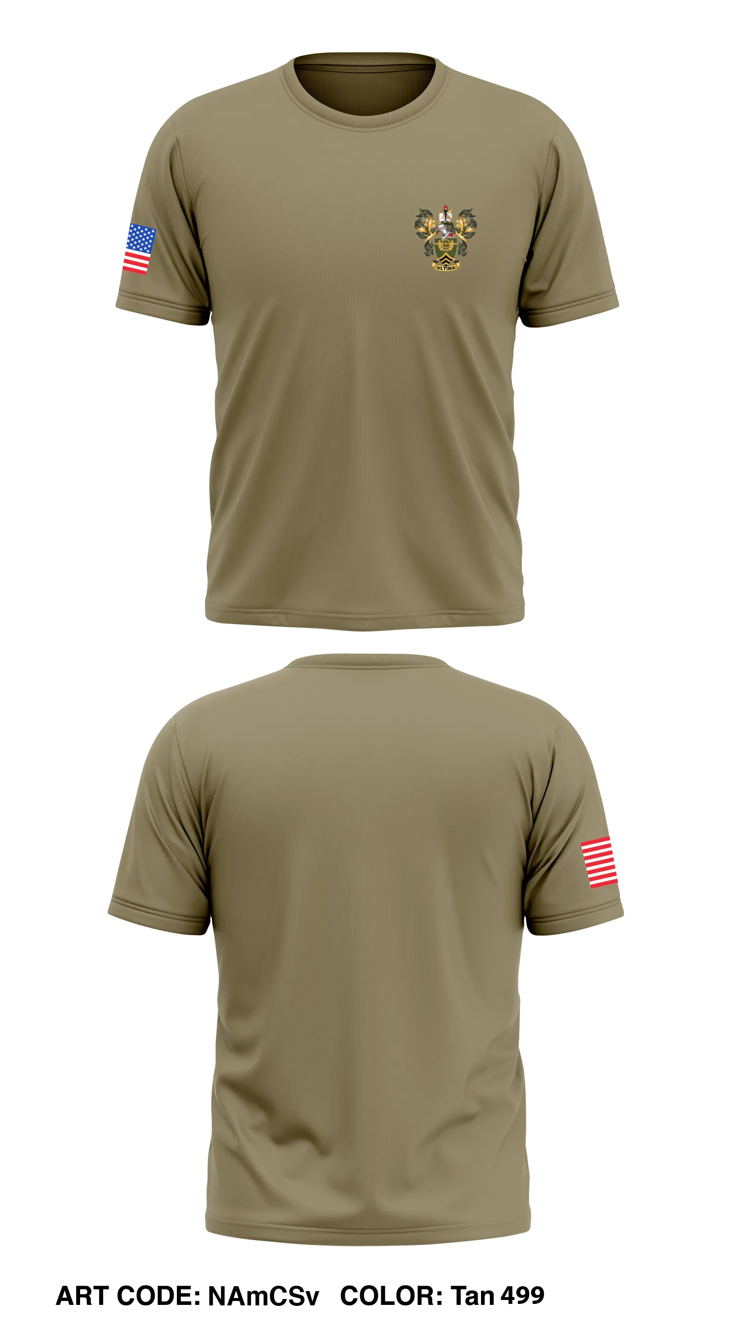 USASMA Class 72 Store 1 Core Men's SS Performance Tee - NAmCSv