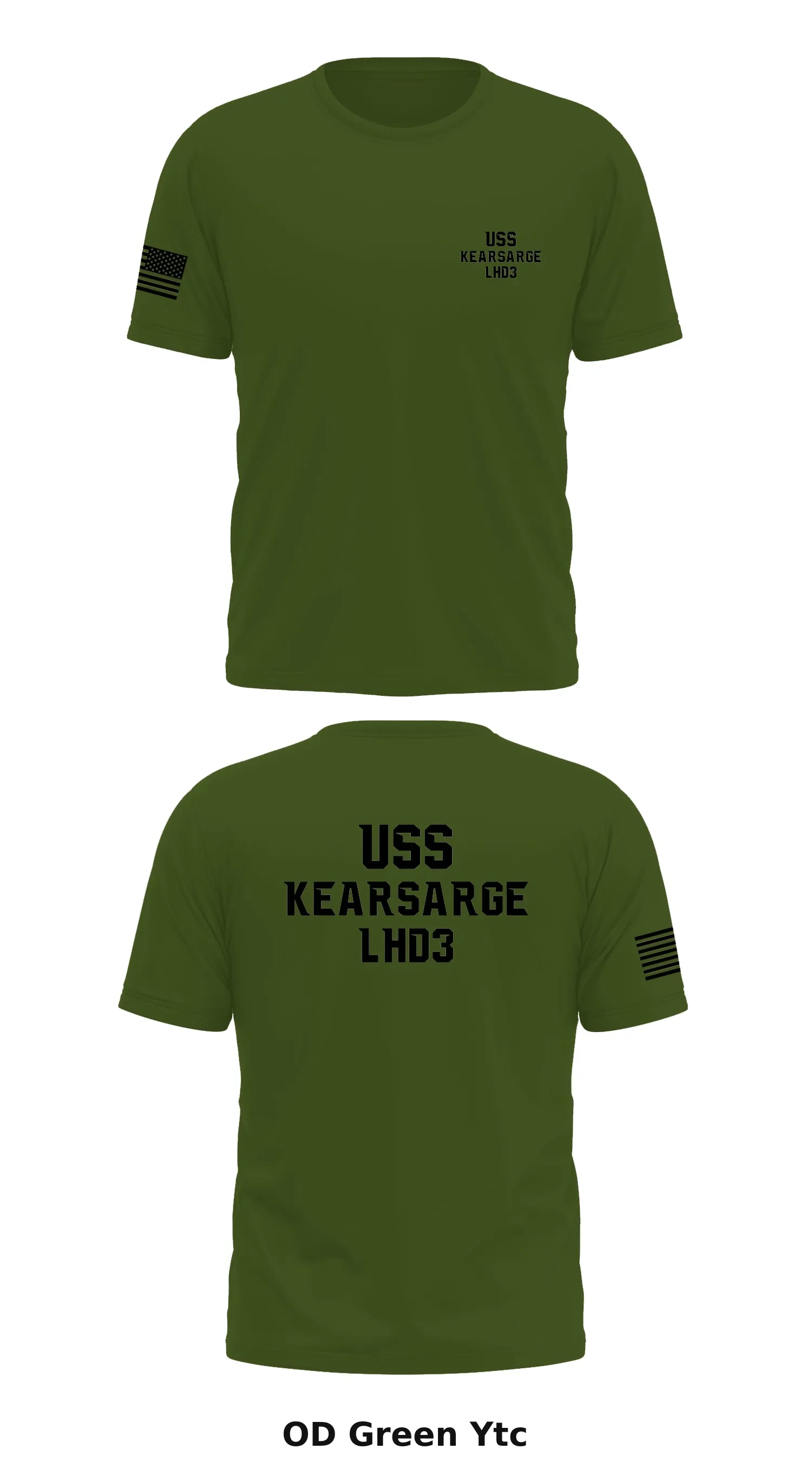 USS KEARSARGE LHD3 Store 1 Core Men's SS Performance Tee - Ytc