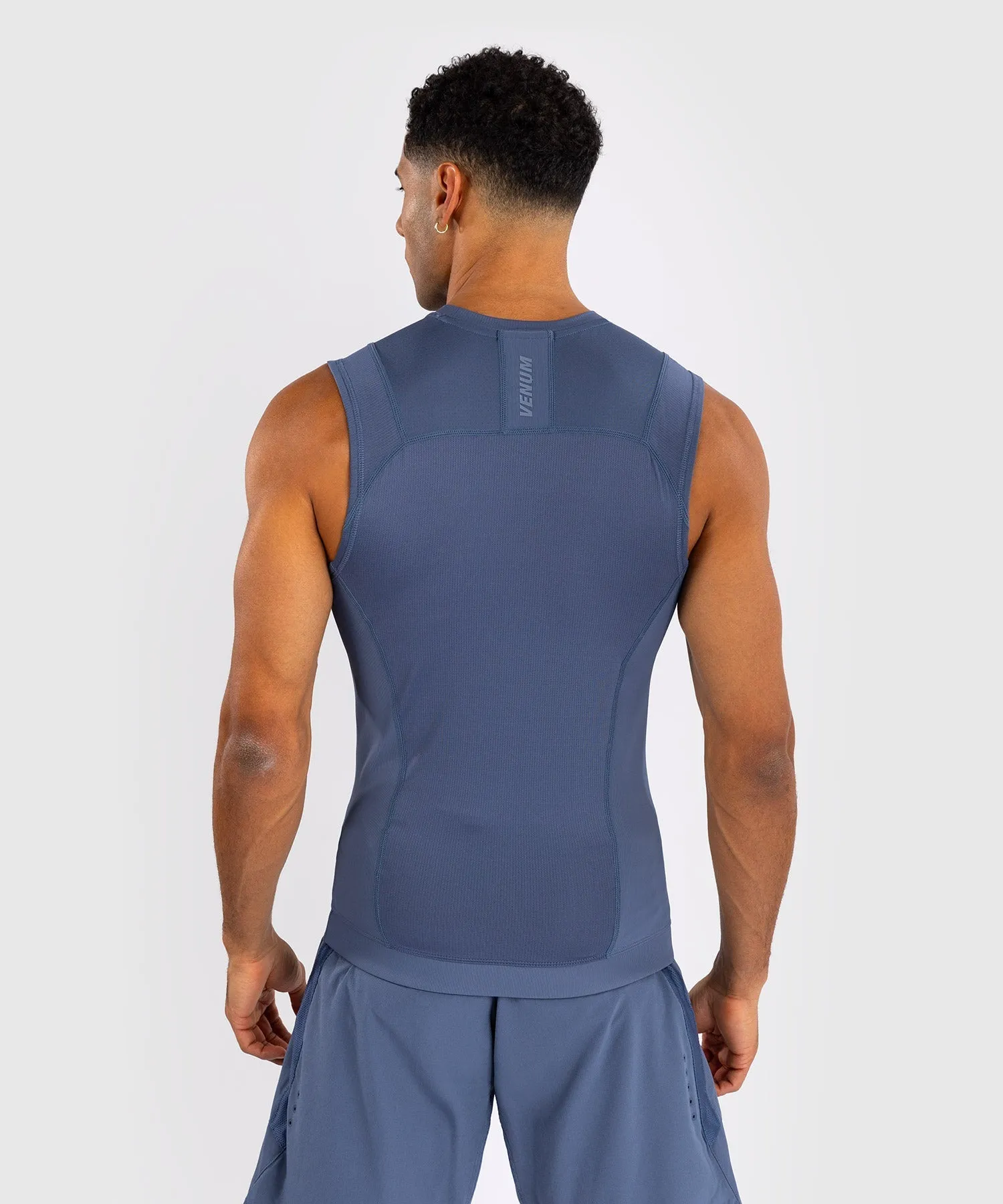 Venum G-Fit Air Men's Sleeveless Rashguard - Foggy Blue